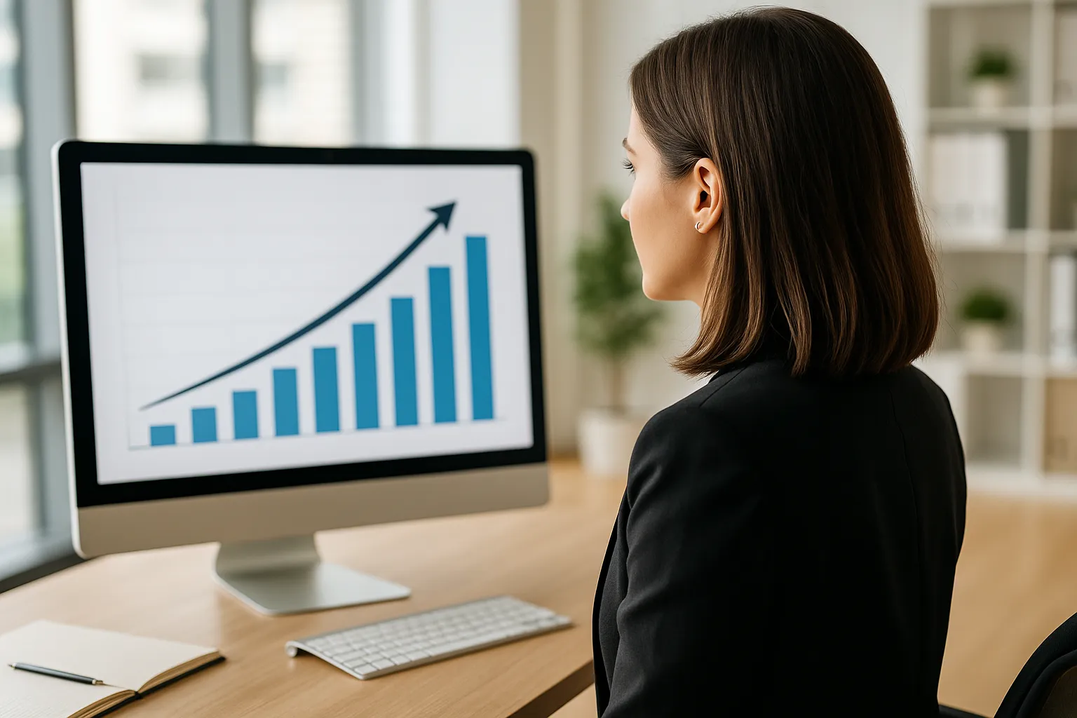 Escada simbolizando crescimento profissional.