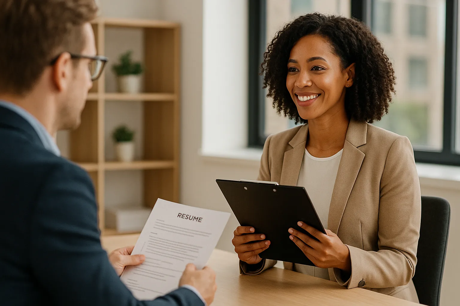 Profissional apresentando resultados e conquistas.