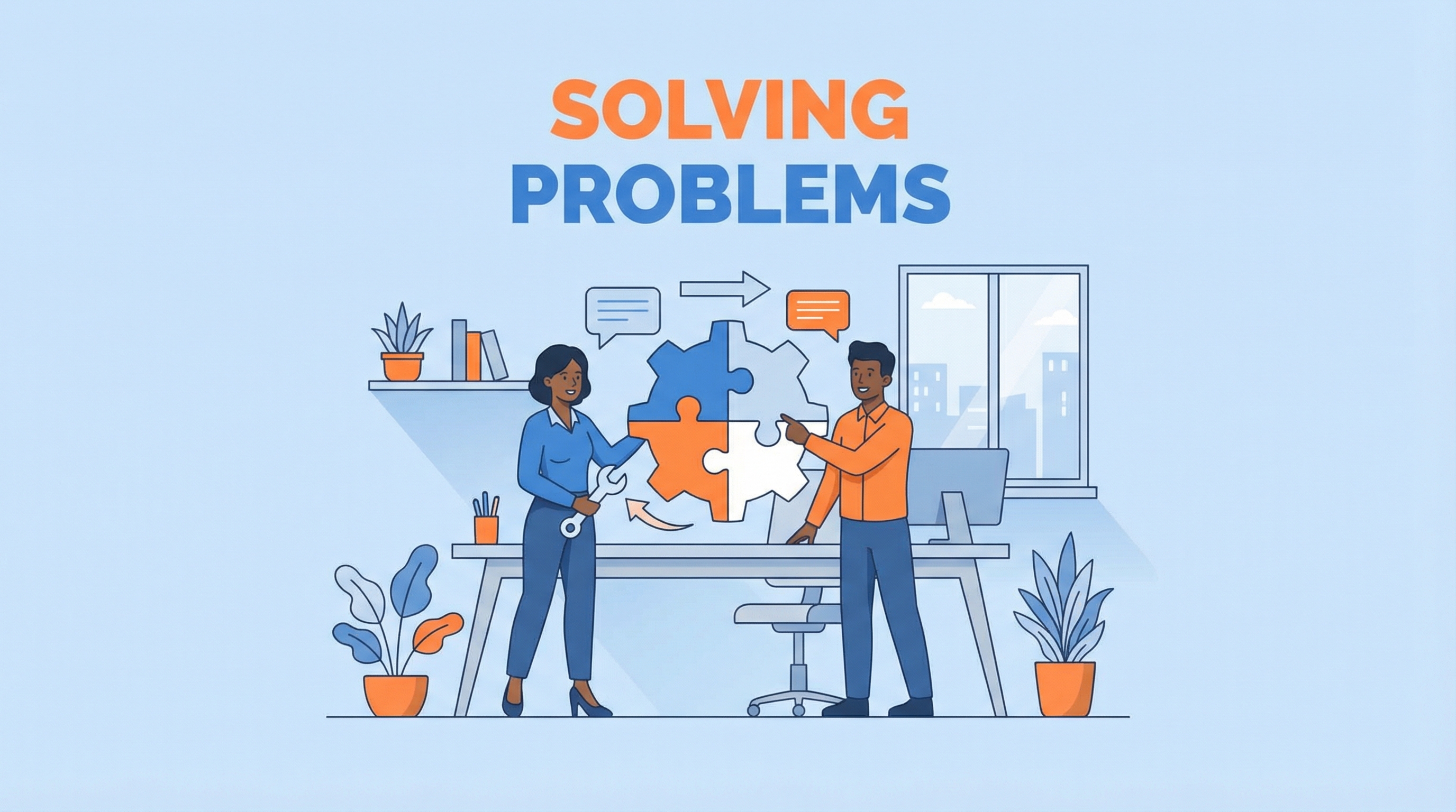 Conversação: Resolvendo Problemas no Trabalho