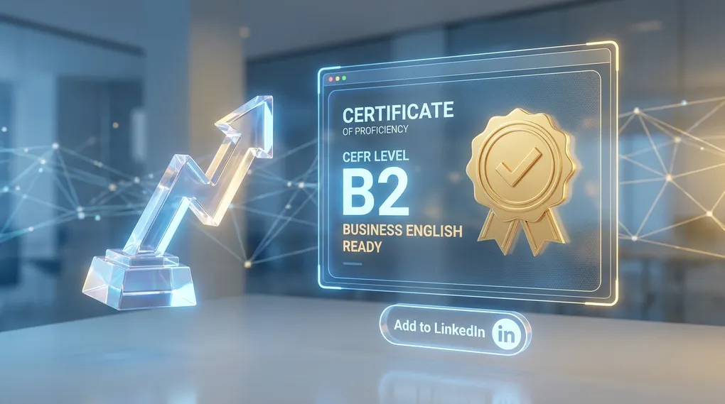 Capa do artigo: Pare de colocar 'Inglês Intermediário' no currículo: Faça o teste real