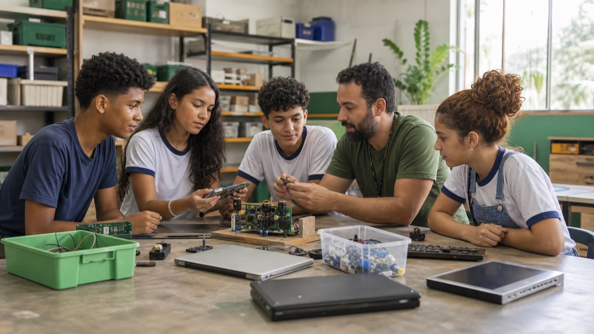 Brazilian School Project Reinvents E-Waste