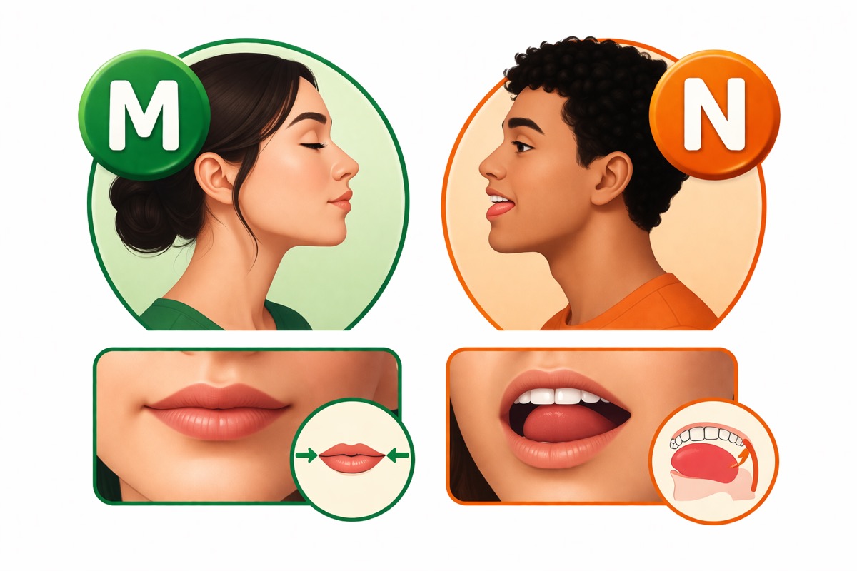 Pronúncia: Sons finais com M e N