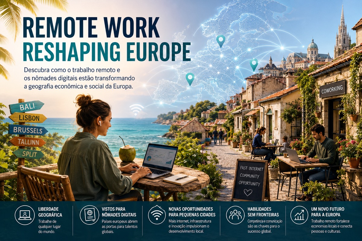 Remote Work Reshaping Europe