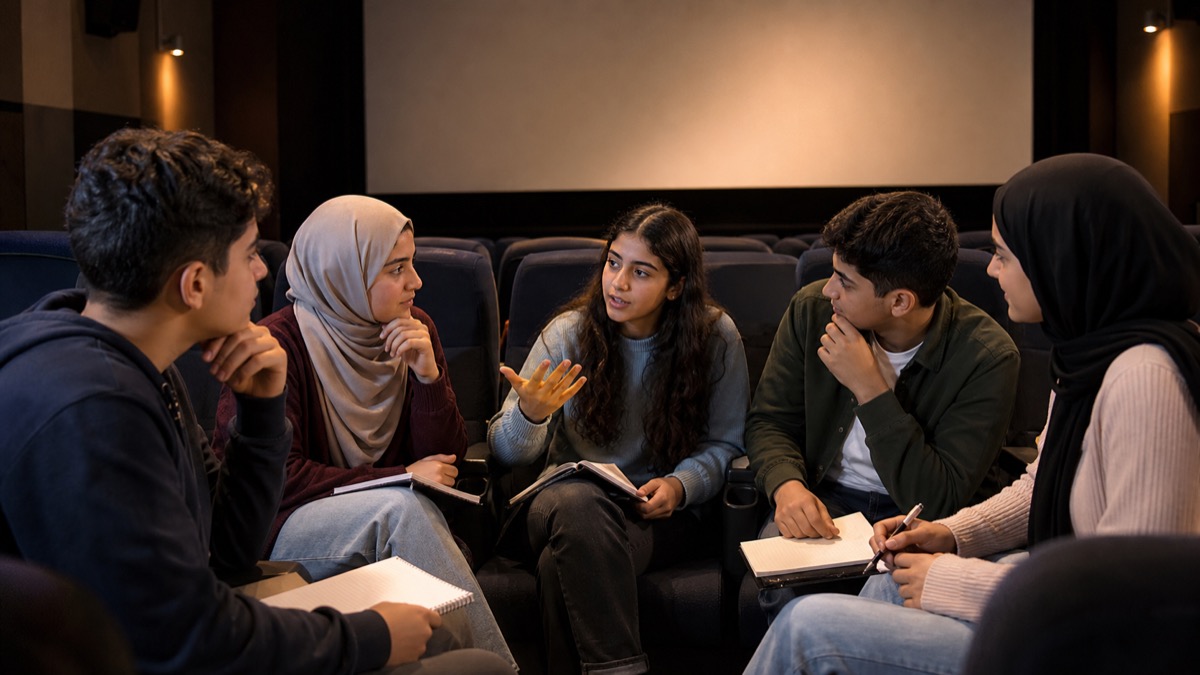 Young Voices Judge Films in Jordan